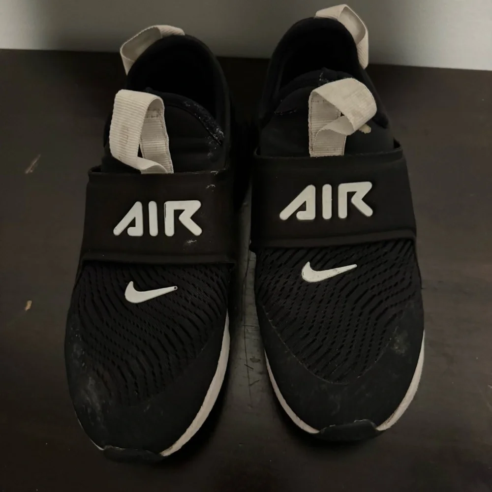 Nike Kids Black and White Air Sneakers